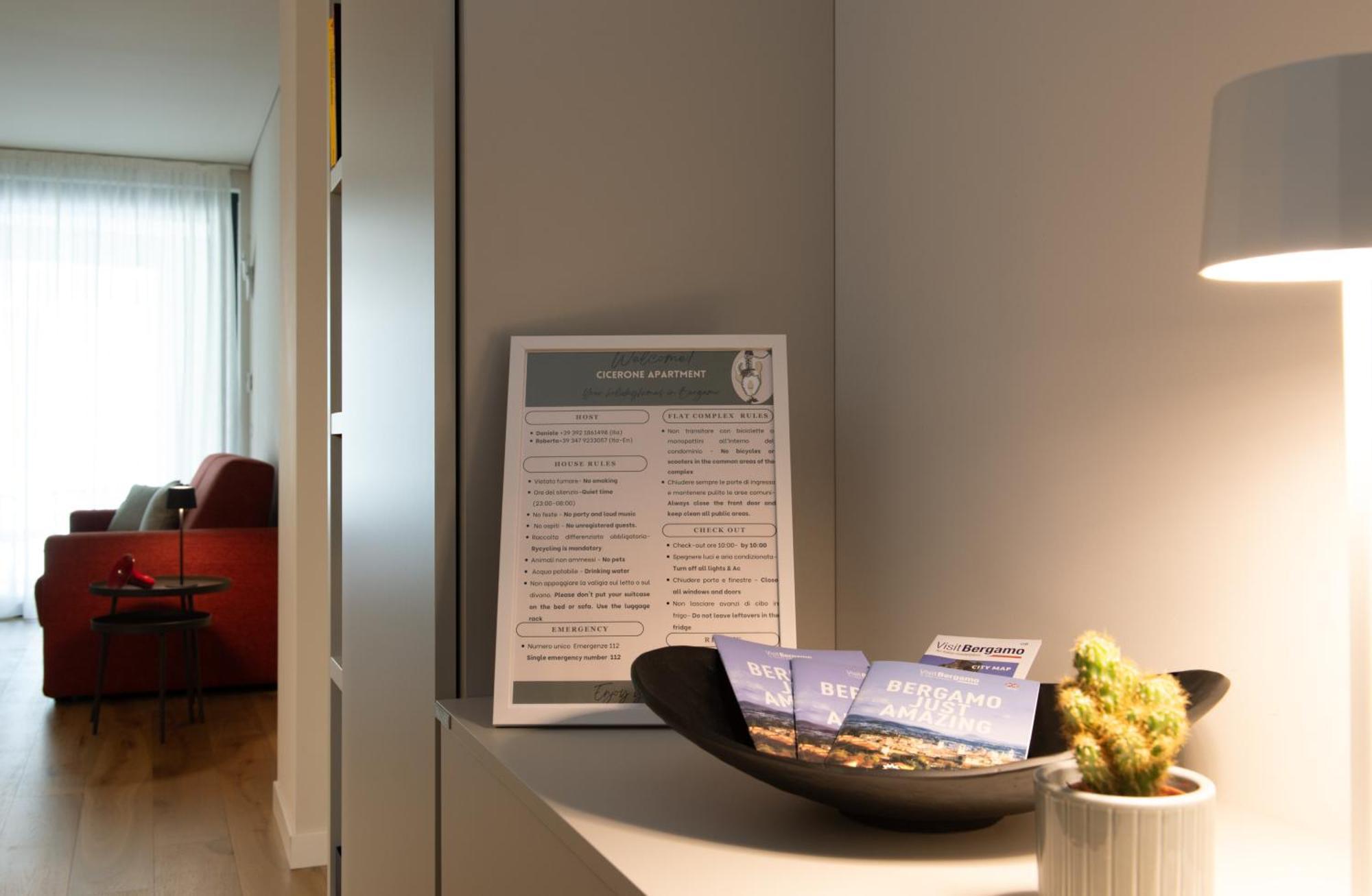 Cicerone Apartment ベルガモ エクステリア 写真